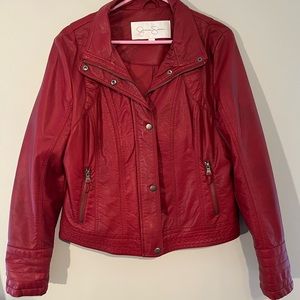 Jessica Simpson faux leather jacket